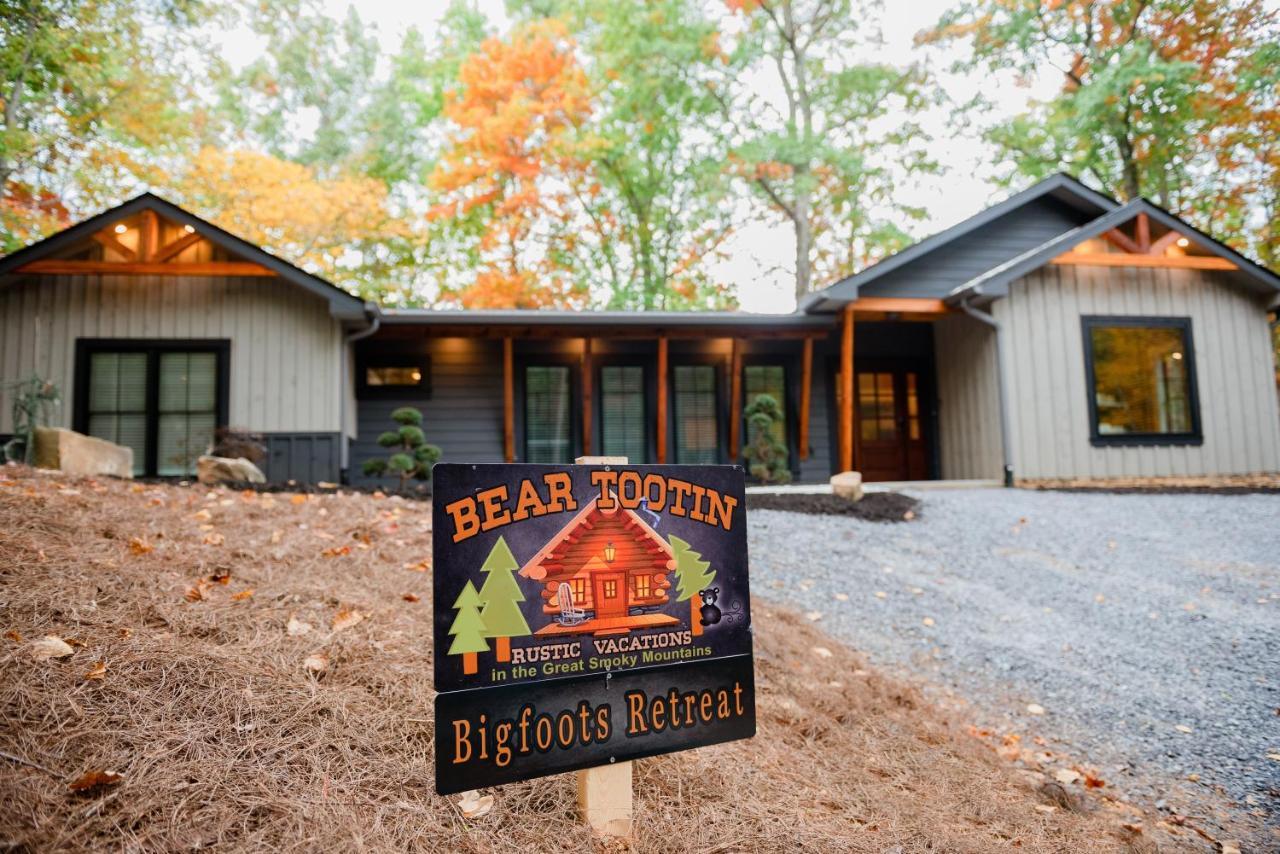 Bigfoots Retreat Chalet Villa Gatlinburg Exterior foto